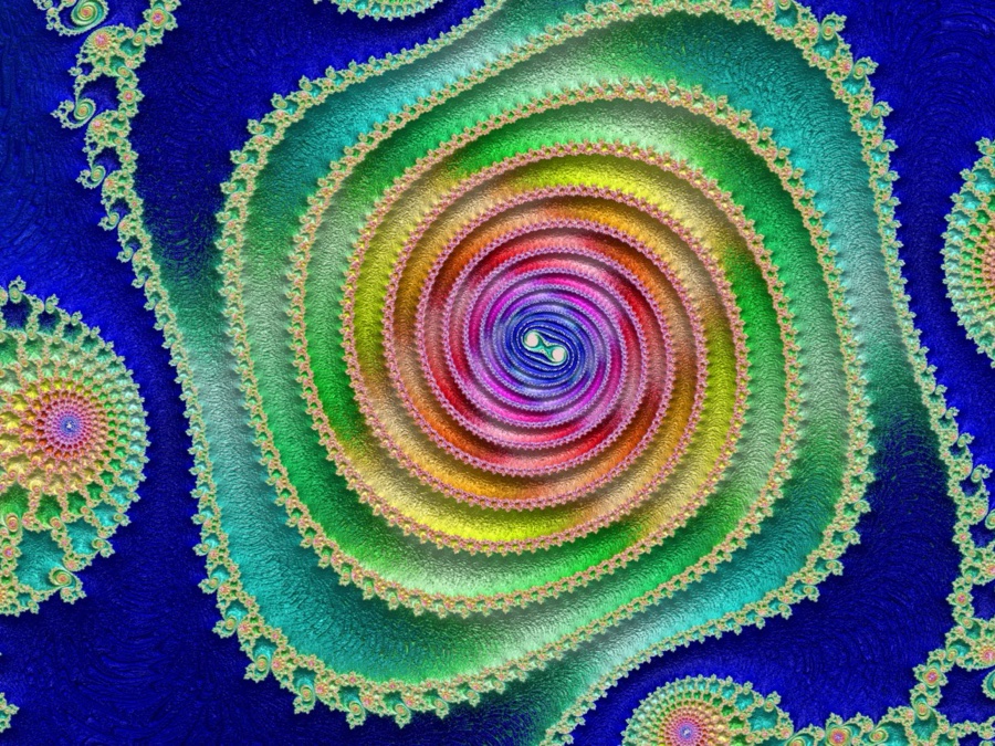 Deep Zoom on Julia Set Spiral