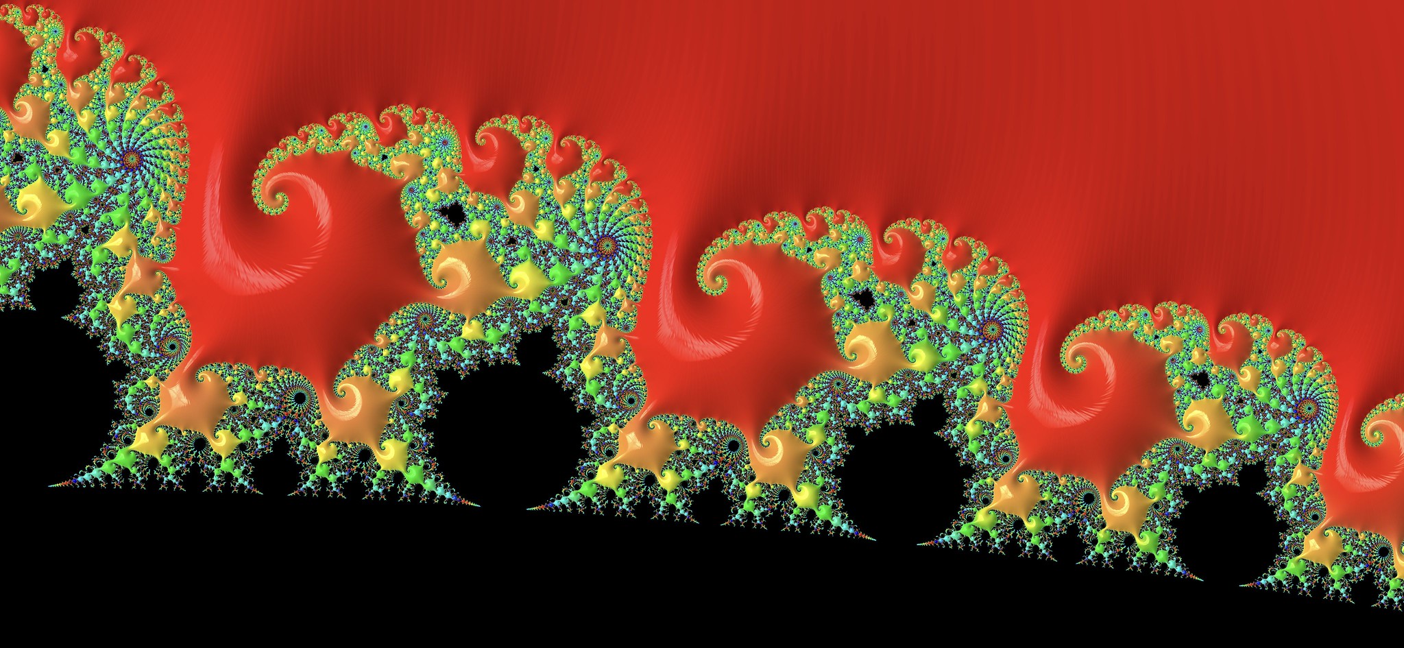 Elephant Walk — Mandelbrot set detail